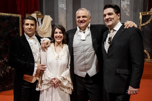 Stevan Karanac, Vesna Đurđević, Željko Lučić i Nikola Mijailović